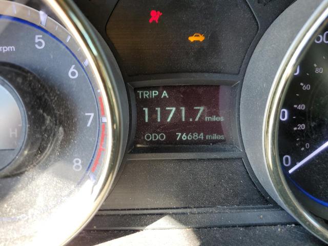 Photo 8 from auction – 2013 HYUNDAI SONATA SE with VIN 5NPEC4AC9DH603728