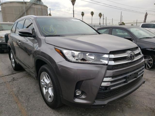 TOYOTA HIGHLANDER 2019 with VIN 5TDDZRFHXKS747758 - Photo from auction