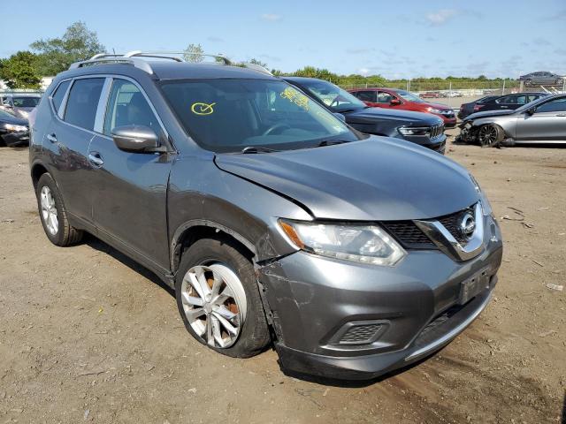 NISSAN ROGUE S 2015 with VIN KNMAT2MVXFP550688 - Photo from auction
