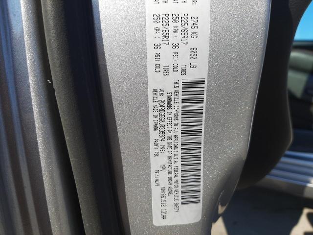 Photo 10 from auction – 2018 DODGE GRAND CARA with VIN 2C4RDGEG0JR335874