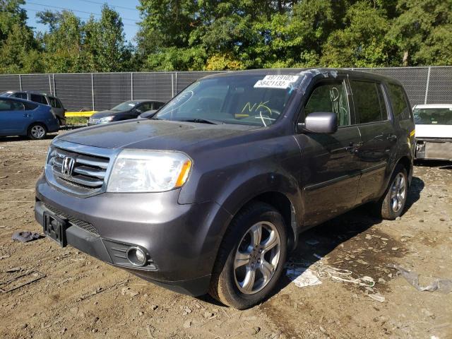 Фото 2 с аукциона – 2015 HONDA PILOT EX с VIN 5FNYF4H42FB061473