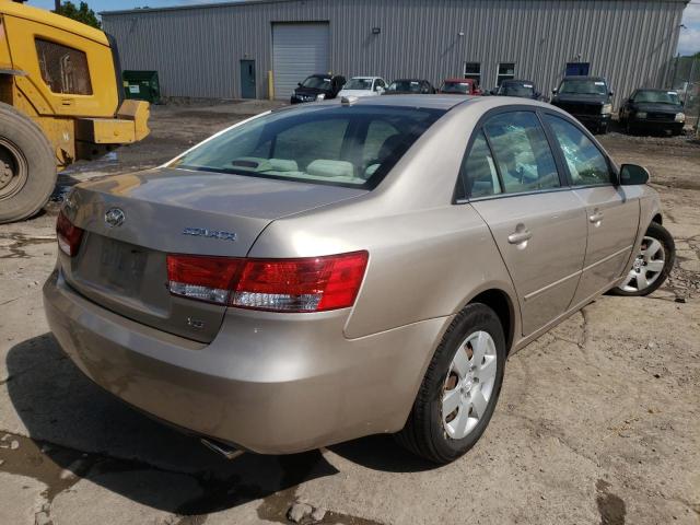 Photo 4 from auction – 2008 HYUNDAI SONATA GLS with VIN 5NPET46F08H343437