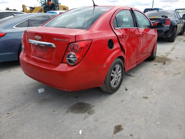 Photo 4 from auction – 2014 CHEVROLET SONIC LT with VIN 1G1JC5SH2E4232412