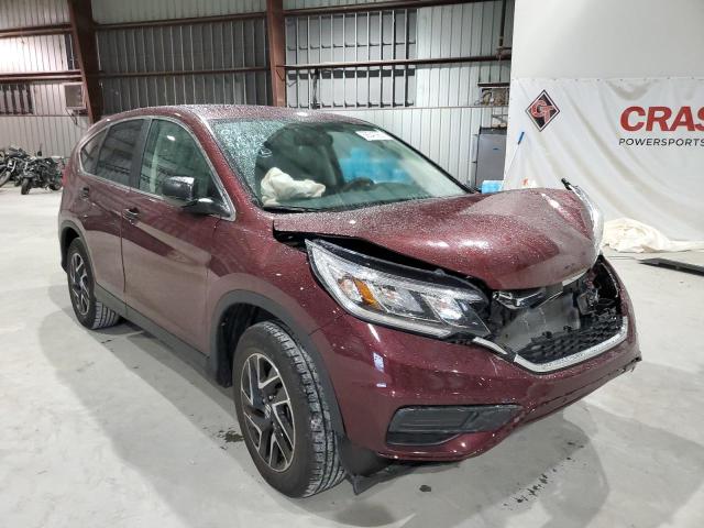 HONDA CR-V SE 2016 with VIN 2HKRM3H41GH559350 - Photo from auction