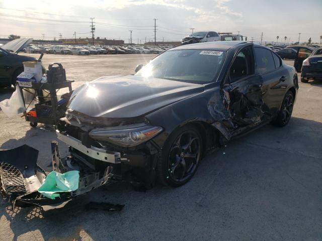 Photo 2 from auction – 2018 ALFA ROMEO GIULIA TI with VIN ZARFAECN3J7597400