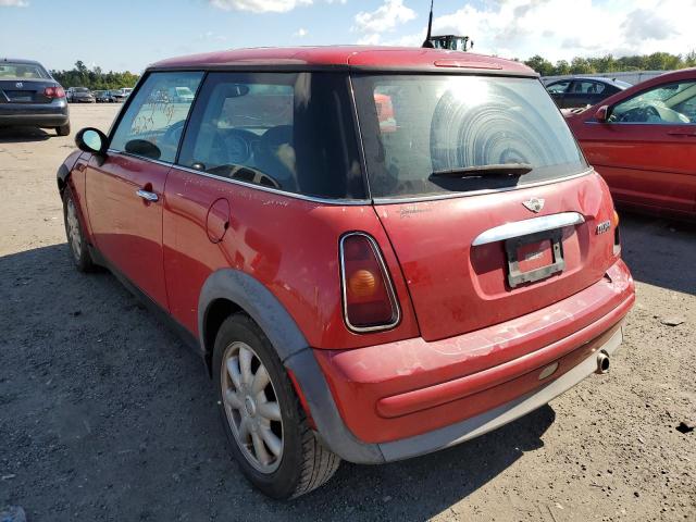 Photo 3 from auction – 2002 MINI COOPER with VIN WMWRC33462TC34630