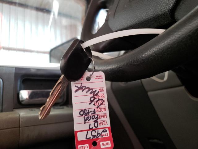 Photo 9 from auction – 2007 FORD F150 with VIN 1FTRX12W47KC27507
