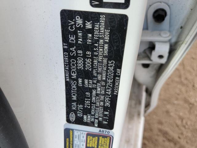 Photo 10 from auction – 2017 KIA FORTE LX with VIN 3KPFL4A72HE020435