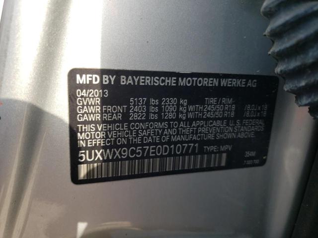 Photo 10 from auction – 2014 BMW X3 XDRIVE2 with VIN 5UXWX9C57E0D10771
