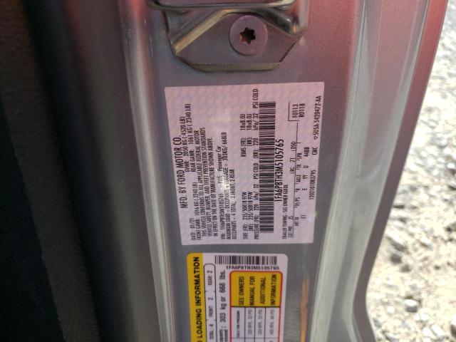 Photo 10 from auction – 2021 FORD MUSTANG with VIN 1FA6P8TH3M5105765