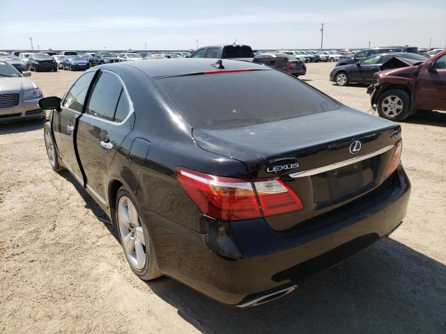 Photo 3 from auction – 2010 LEXUS LS 460 with VIN JTHBL5EF2A5094718