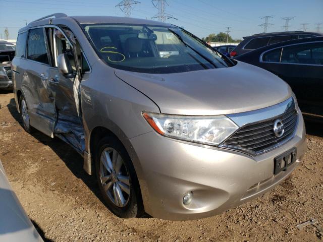 NISSAN QUEST S 2012 with VIN JN8AE2KP9C9045602 - Photo from auction