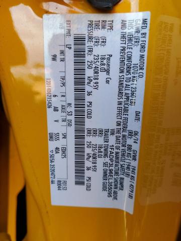 Photo 10 from auction – 2014 FORD FOCUS ST with VIN 1FADP3L96EL355095