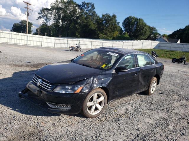 Photo 2 from auction – 2013 VOLKSWAGEN PASSAT SE with VIN 1VWBN7A34DC101751