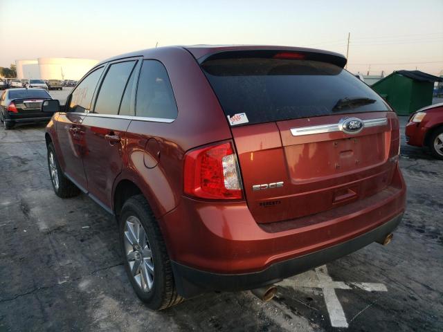 Photo 3 from auction – 2014 FORD EDGE LIMIT with VIN 2FMDK4KC6EBA38702