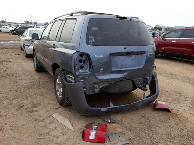 Photo 3 from auction – 2004 TOYOTA HIGHLANDER with VIN JTEDP21A040022842