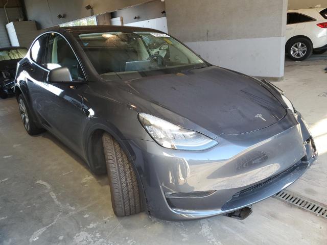 TESLA MODEL Y 2021 with VIN 5YJYGDEE0MF198452 - Photo from auction