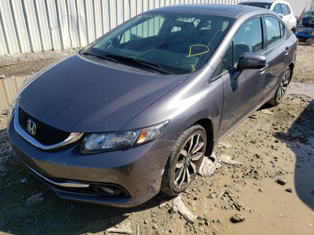 Photo 2 from auction – 2014 HONDA CIVIC EXL with VIN 19XFB2F99EE256982