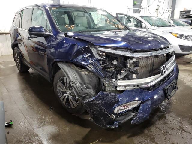 Photo 1 from auction – 2016 HONDA PILOT EXL with VIN 5FNYF6H50GB113673