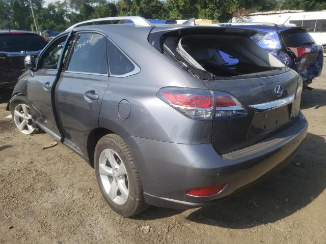 Photo 3 from auction – 2015 LEXUS RX 350 BAS with VIN JTJBK1BA2F2470006