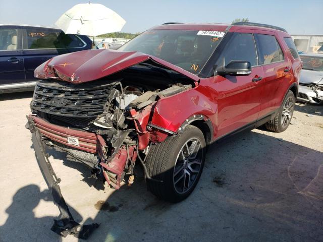Photo 2 from auction – 2016 FORD EXPLORER S with VIN 1FM5K8GT7GGD26924