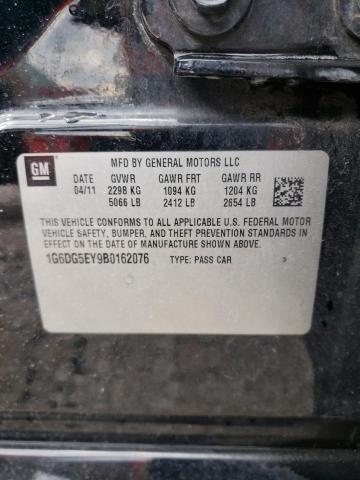 Photo 10 from auction – 2011 CADILLAC CTS LUXURY with VIN 1G6DG5EY9B0162076