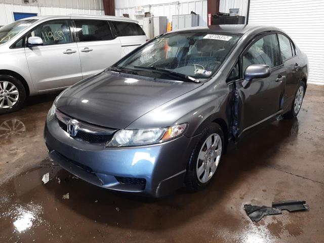 Photo 2 from auction – 2011 HONDA CIVIC LX with VIN 19XFA1F55BE036700