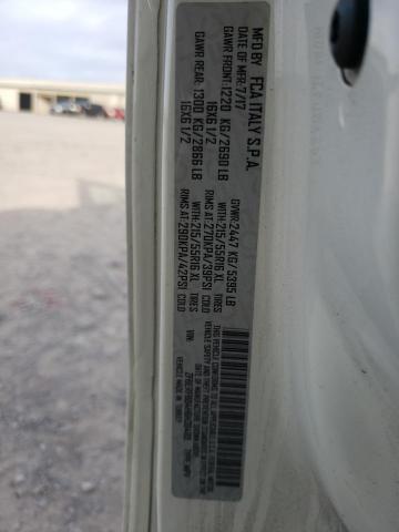 Photo 10 from auction – 2017 RAM PROMASTER with VIN ZFBERFBB4H6H38489