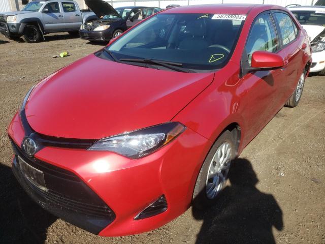 Photo 2 from auction – 2017 TOYOTA COROLLA with VIN 2T1BURHE3HC938044
