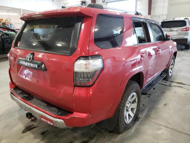 Photo 4 from auction – 2016 TOYOTA 4RUNNER SR with VIN JTEBU5JR0G5372714