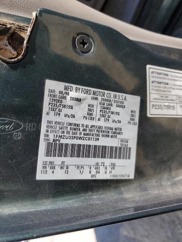 Photo 10 from auction – 1998 FORD EXPLORER with VIN 1FMZU35P0WZC01139