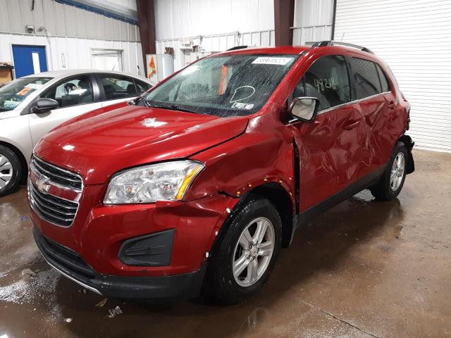 Photo 2 from auction – 2015 CHEVROLET TRAX 1LT with VIN KL7CJRSB6FB161119