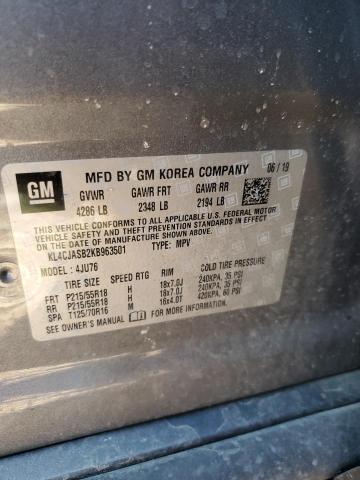 Photo 10 from auction – 2019 BUICK ENCORE PRE with VIN KL4CJASB2KB963501
