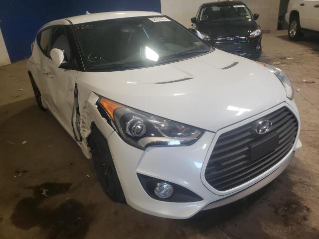 HYUNDAI VELOSTER T 2014 with VIN KMHTC6AE8EU182575 - Photo from auction