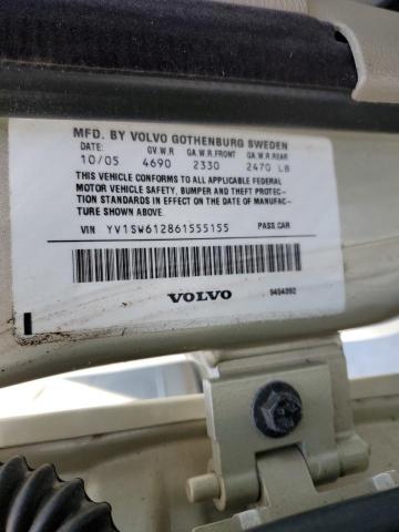 Photo 10 from auction – 2006 VOLVO V70 with VIN YV1SW612861555155