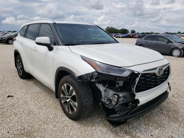 Photo 1 from auction – 2021 TOYOTA HIGHLANDER with VIN 5TDGZRBH7MS539410