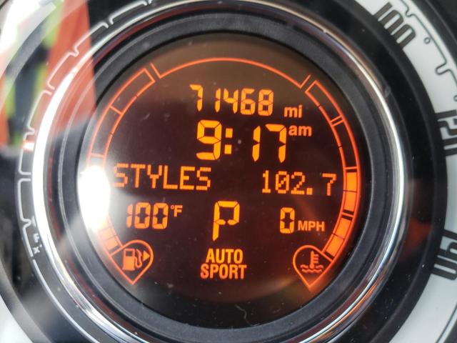 Photo 8 from auction – 2012 FIAT 500C with VIN 3C3CFFERXCT321741