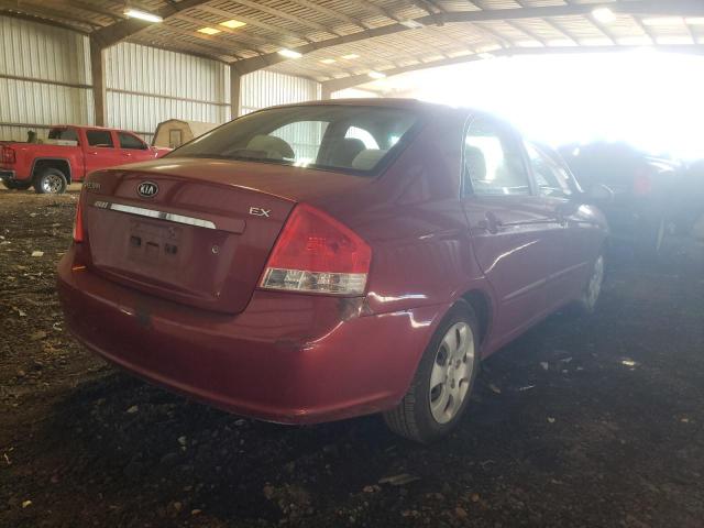 Photo 4 from auction – 2009 KIA SPECTRA EX with VIN KNAFE221395610159