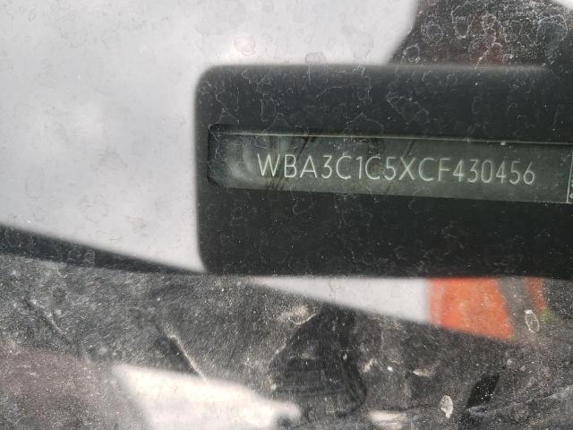 Photo 10 from auction – 2012 BMW 328 I with VIN WBA3C1C5XCF430456
