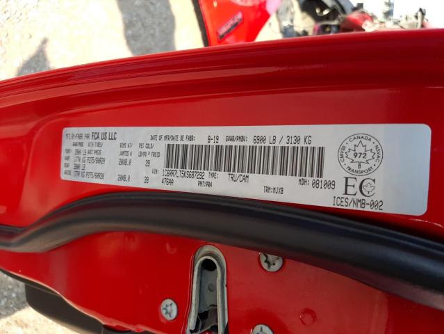 Photo 10 from auction – 2019 RAM 1500 CLASS with VIN 1C6RR7LT5KS687292