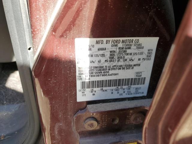 Photo 10 from auction – 2011 FORD F350 SUPER with VIN 1FT8W3BT9BEA47091