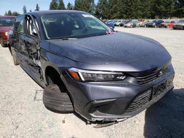 HONDA CIVIC EX 2022 with VIN JHMFE1F78NX002341 - Photo from auction