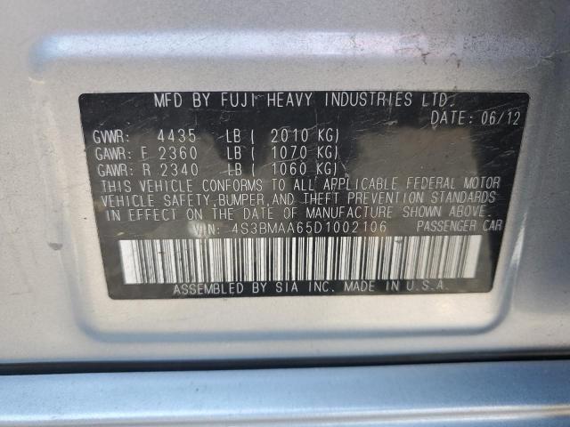 Photo 10 from auction – 2013 SUBARU LEGACY with VIN 4S3BMAA65D1002106