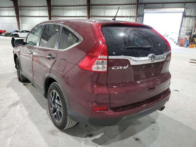 Photo 3 from auction – 2016 HONDA CR-V SE with VIN 2HKRM3H41GH559350