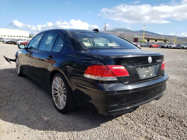 Photo 3 from auction – 2006 BMW 750 LI with VIN WBAHN83576DT34289