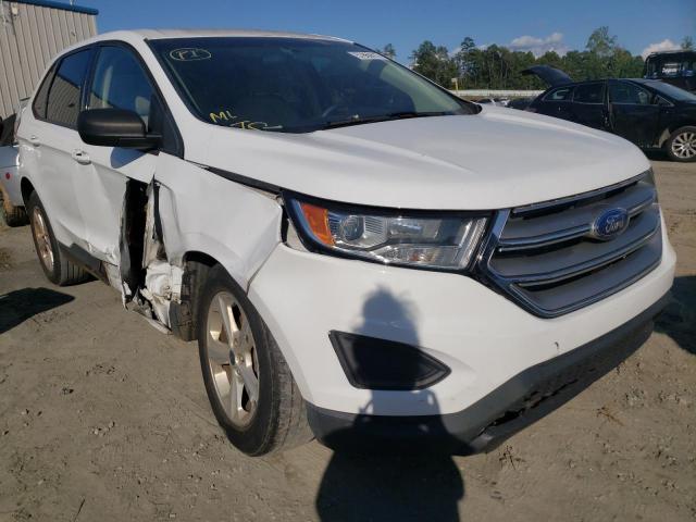 FORD EDGE SE 2015 with VIN 2FMTK3G86FBC22159 - Photo from auction