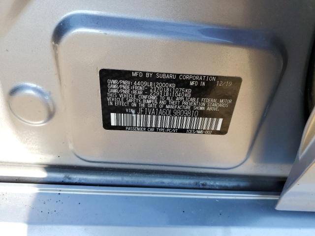 Photo 10 from auction – 2020 SUBARU ASCENT PRE with VIN JF1VA1A60L9809810
