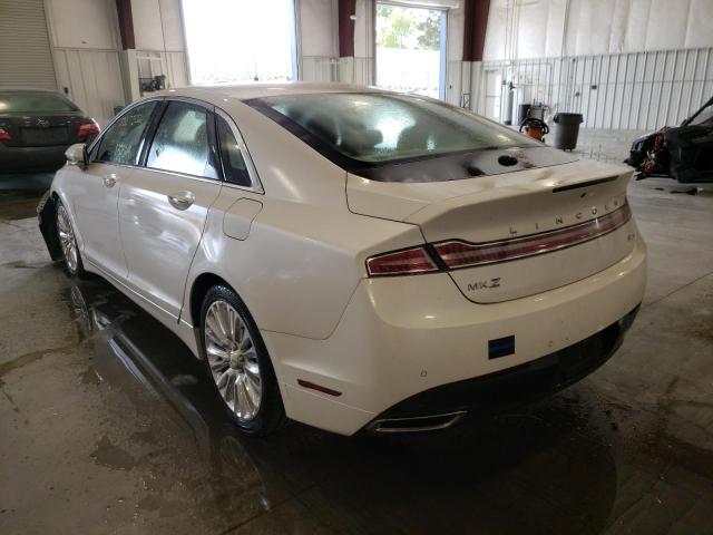 Photo 3 from auction – 2013 LINCOLN MKZ with VIN 3LN6L2JK2DR802645