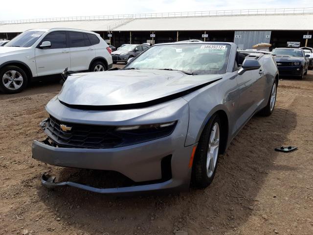 Photo 2 from auction – 2019 CHEVROLET CAMARO LS with VIN 1G1FB3DX1K0134671