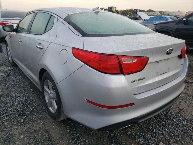 Photo 3 from auction – 2014 KIA OPTIMA LX with VIN 5XXGM4A76EG311279